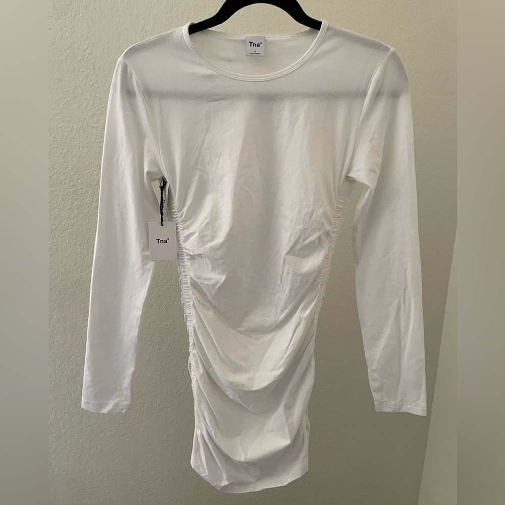 Women’s Aritzia TNA Chill Malibu long sleeve dress